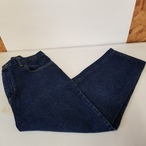 Jones Jeans 16 High Rise Straight Leg Denim Jeans